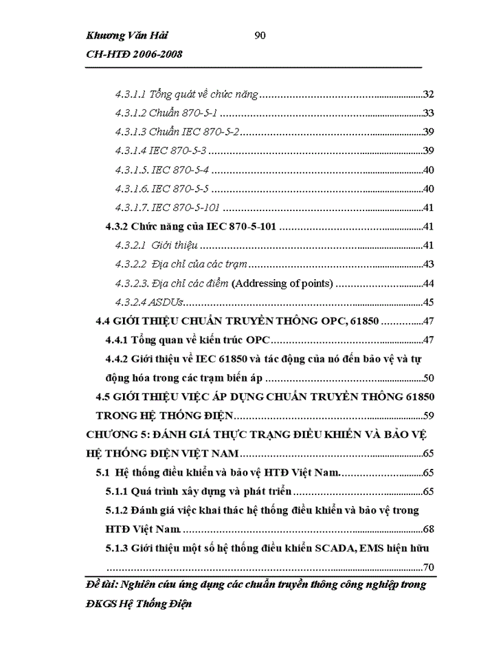 image for page Nghiên cứu nhu cầu truyền thông trong hệ thống Điện