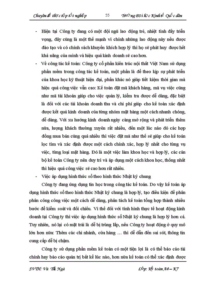 image for page Kế toán tiêu thụ hàng hóa và xác định kết quả tiêu thụ Hàng hóa tại Công ty cổ phần kiến trúc nội thất Việt Nam
