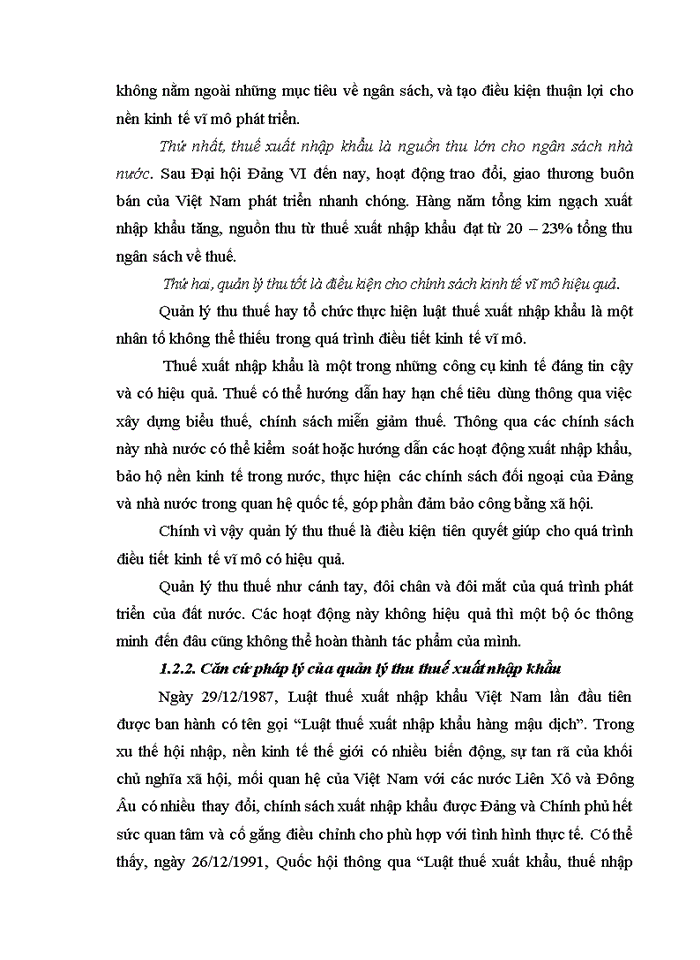 image for page Quản lý thu thu thuế Xuất nhập khẩu tại Chi Cục Hải quan Cửa khẩu Cảng Cửa Lò Nghệ An