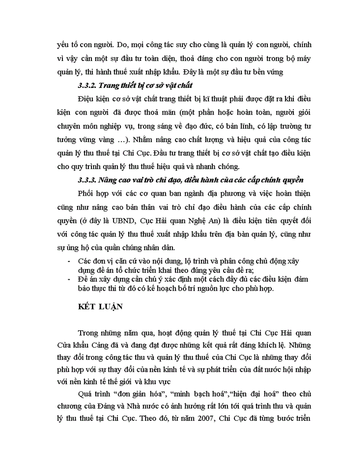image for page Quản lý thu thu thuế Xuất nhập khẩu tại Chi Cục Hải quan Cửa khẩu Cảng Cửa Lò Nghệ An