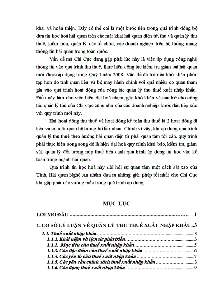 image for page Quản lý thu thu thuế Xuất nhập khẩu tại Chi Cục Hải quan Cửa khẩu Cảng Cửa Lò Nghệ An