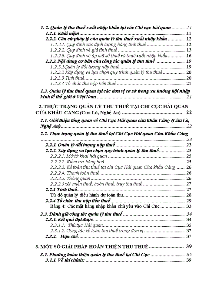 image for page Quản lý thu thu thuế Xuất nhập khẩu tại Chi Cục Hải quan Cửa khẩu Cảng Cửa Lò Nghệ An