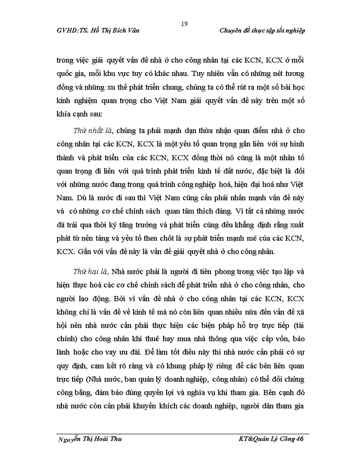 image for page Phát triển nhà ở cho công nhân tại các khu Công nghiệp khu chế xuất ở Việt Nam - Thực trạng và Giải pháp
