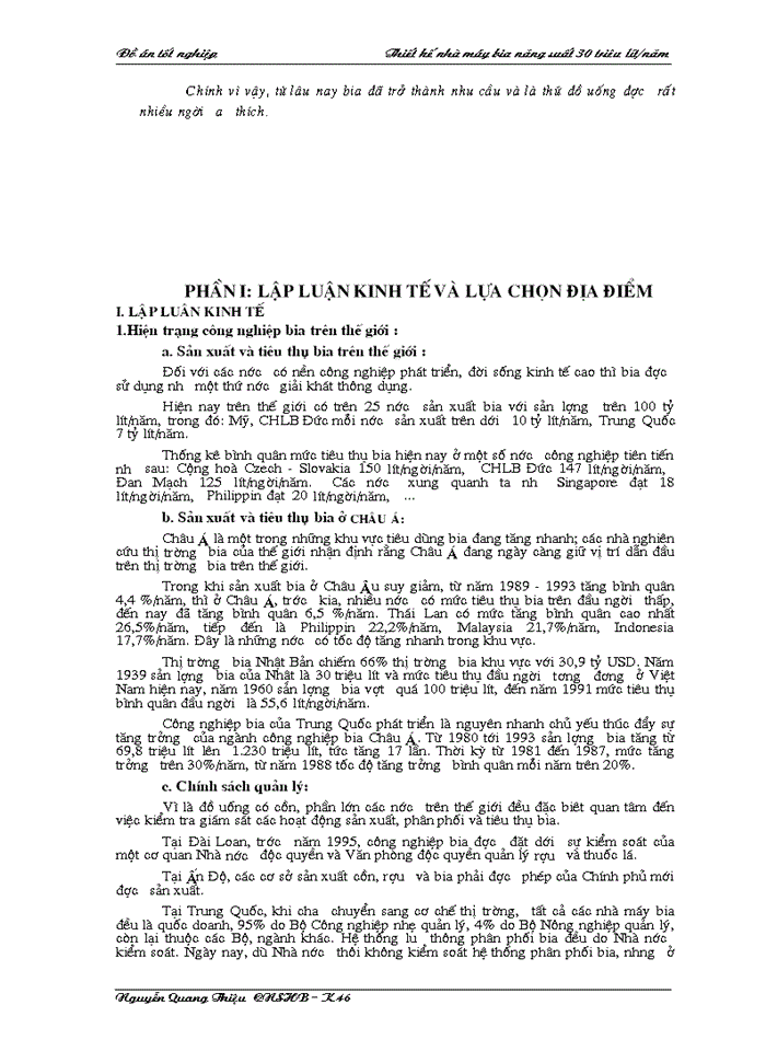 image for page THS Thiết kế nhà máy bia năng suất 30 triêu Lýt năm