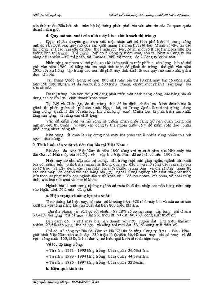 image for page THS Thiết kế nhà máy bia năng suất 30 triêu Lýt năm