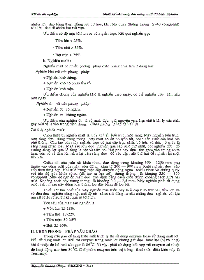 image for page THS Thiết kế nhà máy bia năng suất 30 triêu Lýt năm