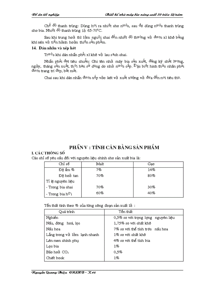 image for page THS Thiết kế nhà máy bia năng suất 30 triêu Lýt năm