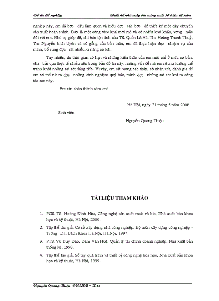 image for page THS Thiết kế nhà máy bia năng suất 30 triêu Lýt năm