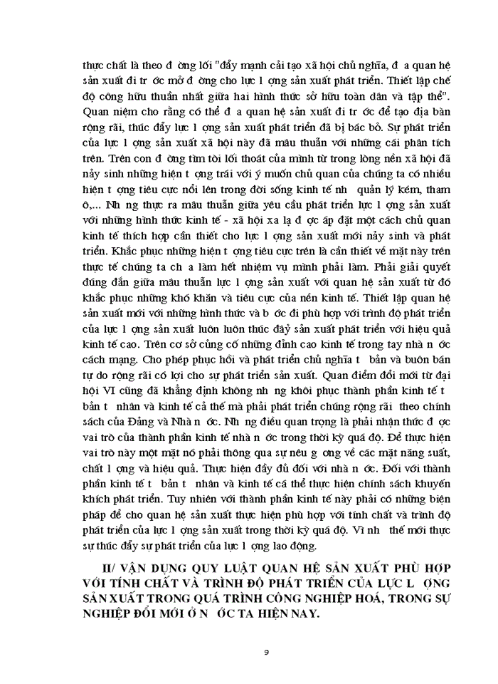 image for page Quan hệ biện chứng giữa Lực lượng Sản xuất và Quan hệ Sản xuất Sự vận dụng của Đảng ta trong đường lối đổi mới ở Việt Nam