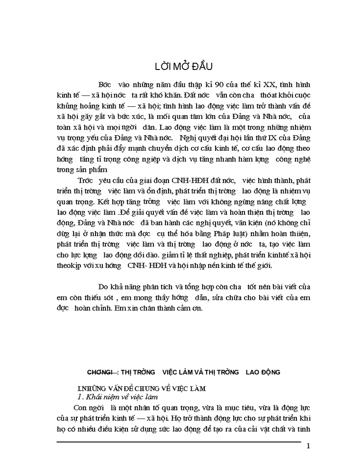 image for page Phân tích mối quan hệ thị trường việc làm và thị trường lao động ở Việt Nam