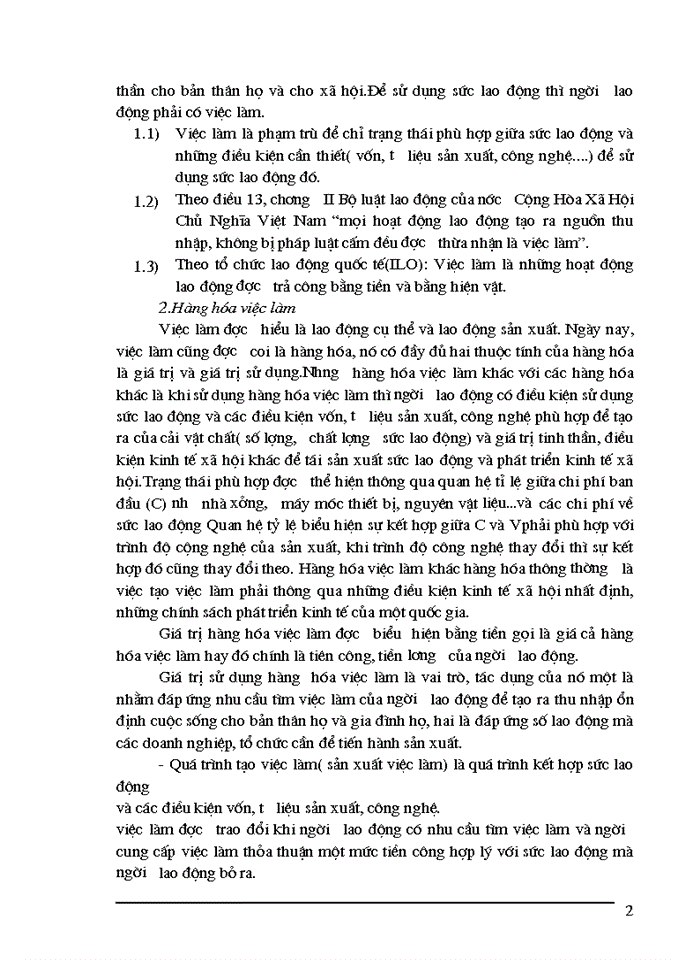 image for page Phân tích mối quan hệ thị trường việc làm và thị trường lao động ở Việt Nam