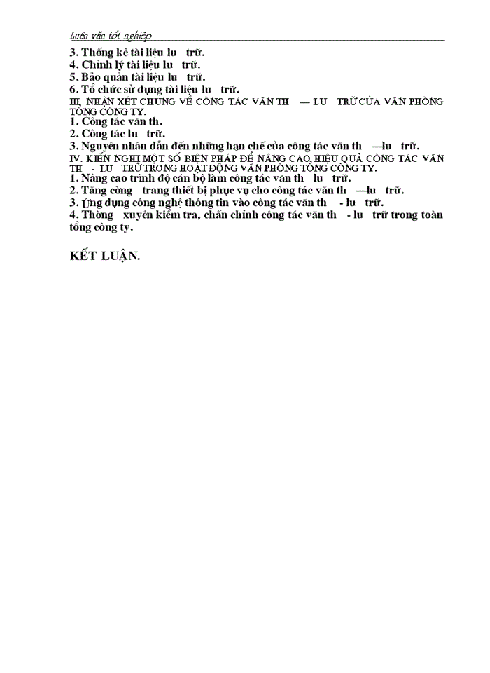 image for page Một số biện pháp nâng cao hiệu quả công tác Văn thư - Lưu trữ trong văn phòng Tổng Công ty Sành sứ - Thuỷ tinh C ông nghiệp