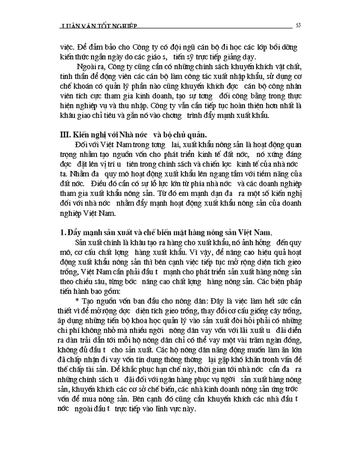 image for page Một số Giải pháp chủ yếu nhằm thúc đẩy Xuất khẩu mặt hàng nông sản tại Công ty Xuất nhập khẩu tổng hợp I