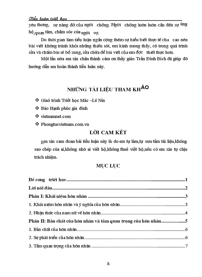 image for page Hôn nhân dưới góc nhìn triết học