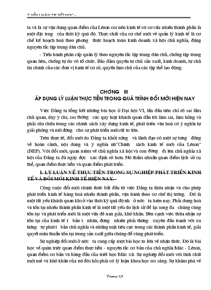 image for page Lý luận thực tiễn và sự vận dụng quan điểm đó vào quá trình đổi mới ở Việt Nam