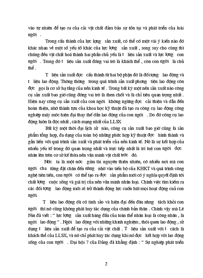 image for page Quan hệ biện chứng giữa sự phát triển của Lực lượng Sản xuất và sự đa dạng hóa các loại hình sở hữu ở Việt Nam