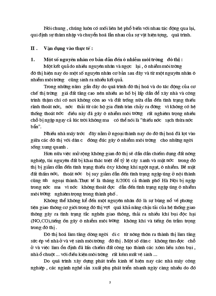 image for page Hiện trạng hậu quả của ô nhiễm môi trường đô thị