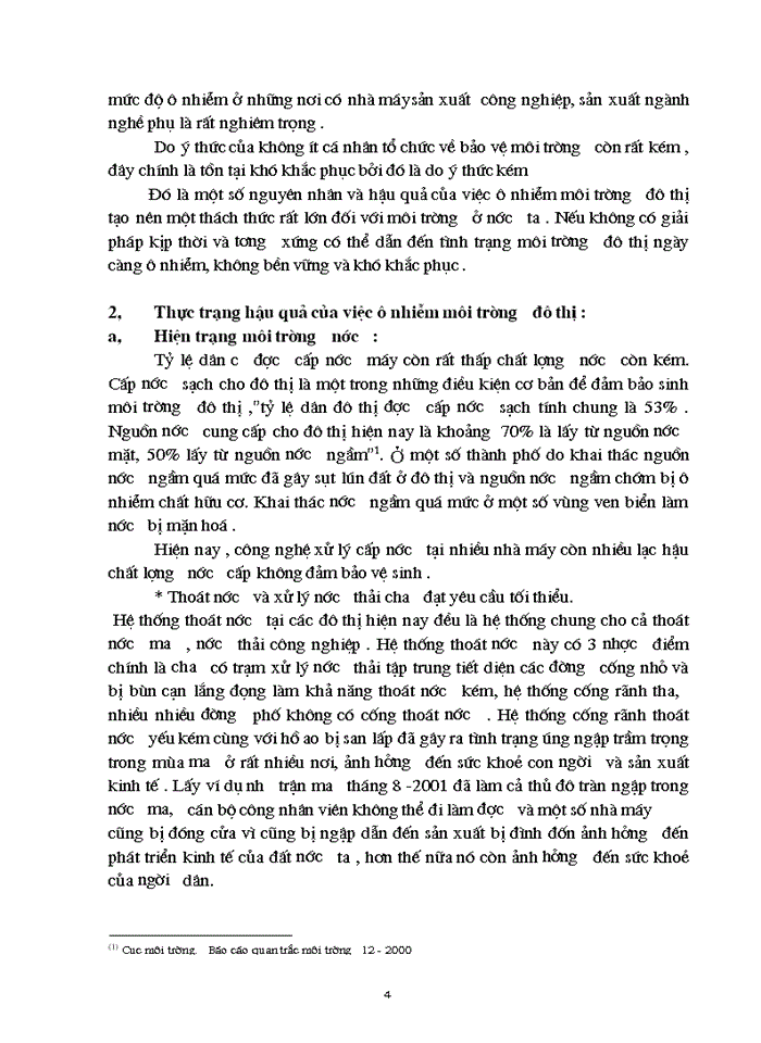 image for page Hiện trạng hậu quả của ô nhiễm môi trường đô thị