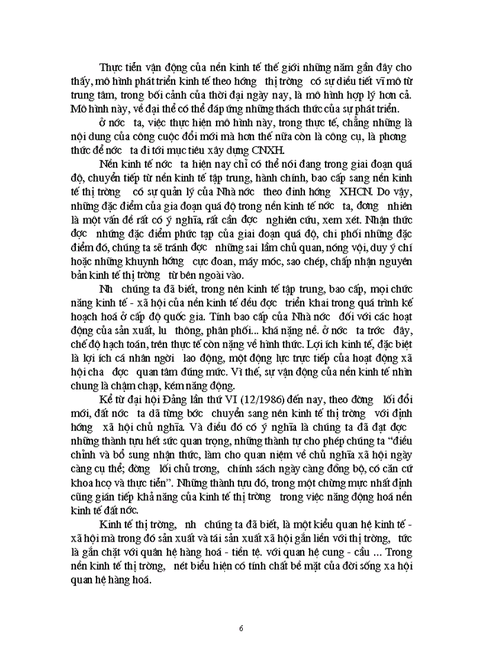 image for page Mâu thuẫn biện chứng và biểu hiện của nó trong quá trình Xây dựng nền Kinh tế Thị trường ở Việt Nam