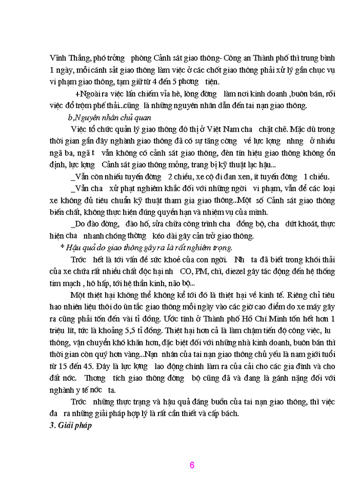 image for page Thực trạng giao thông ở các đô thị