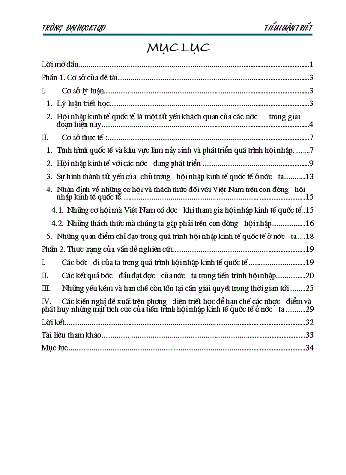 image for page Việt Nam trong xu thế hội nhập và phát triển dưới con mắt triết học