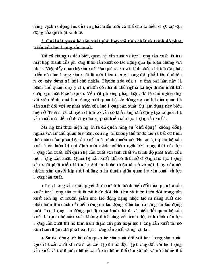 image for page Quan hệ biện chứng giữa Lực lượng Sản xuất và Quan hệ Sản xuất Sự vận dụng của Đảng ta trong đường lối đổi mới ở Việt Nam