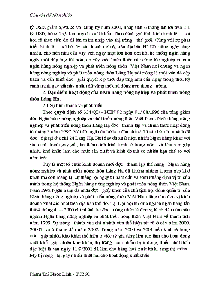 image for page Một số Giải pháp nhằm tăng thu nhập giảm chi phí và nâng cao hiệu quả Kinh doanh tại Ngân hàng Nông nghiệp và Phát triển Nông thôn Láng Hạ