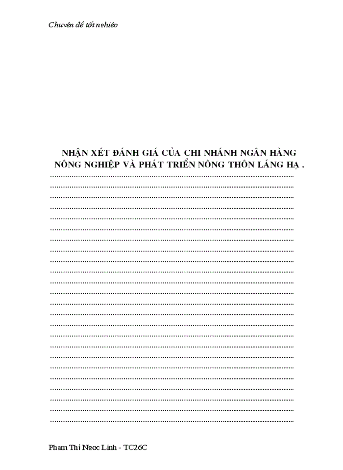 image for page Một số Giải pháp nhằm tăng thu nhập giảm chi phí và nâng cao hiệu quả Kinh doanh tại Ngân hàng Nông nghiệp và Phát triển Nông thôn Láng Hạ