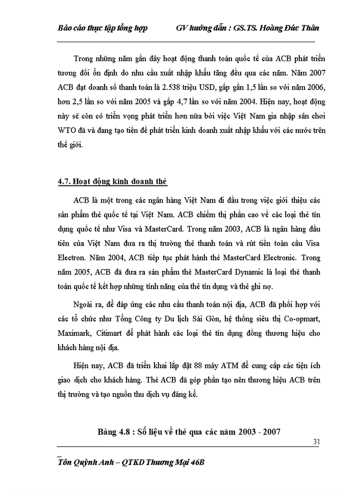 image for page Giải pháp phát triển khách hàng sử dụng thẻ thanh toán của Ngân hàng Á Châu - ACB