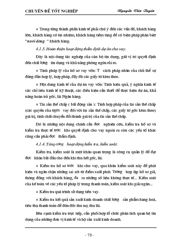image for page Giải pháp nâng cao chất lượng tín dụng tại Ngân hàng Nông nghiệp và Phát triển Nông thôn tỉnh Hưng Yên