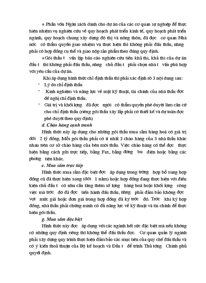 image for page Những vấn đề cơ bản về hoạt động đấu thầu