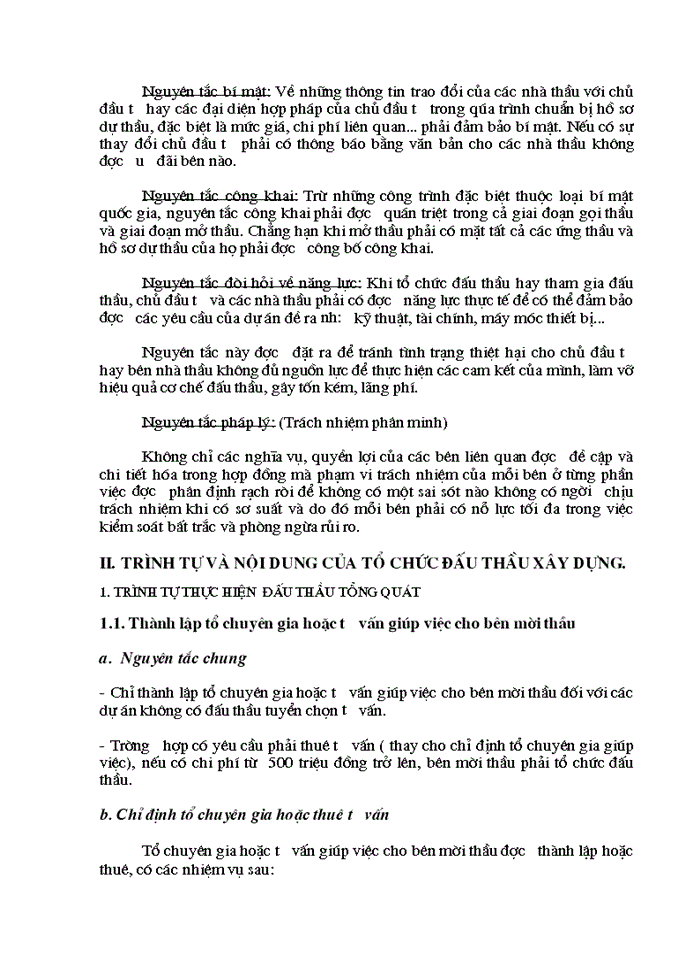 image for page Những vấn đề cơ bản về hoạt động đấu thầu