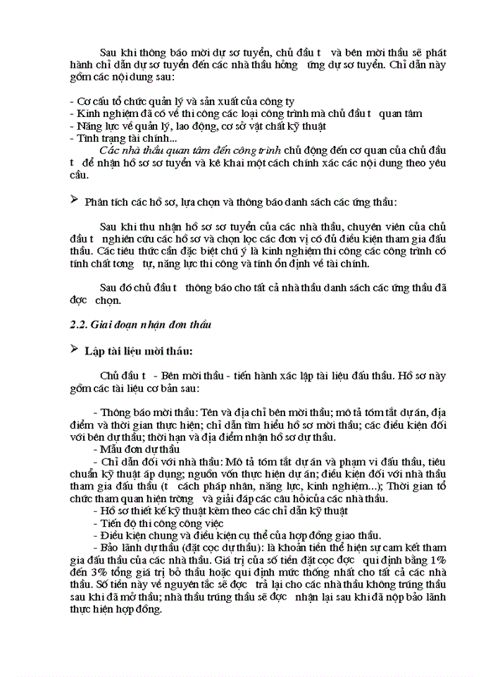 image for page Những vấn đề cơ bản về hoạt động đấu thầu