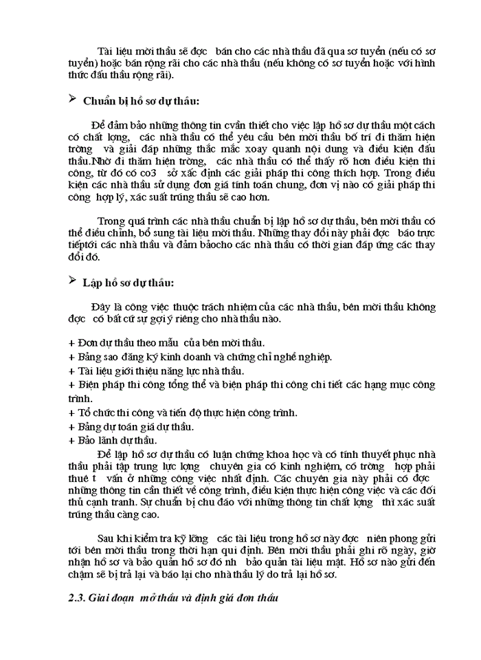 image for page Những vấn đề cơ bản về hoạt động đấu thầu