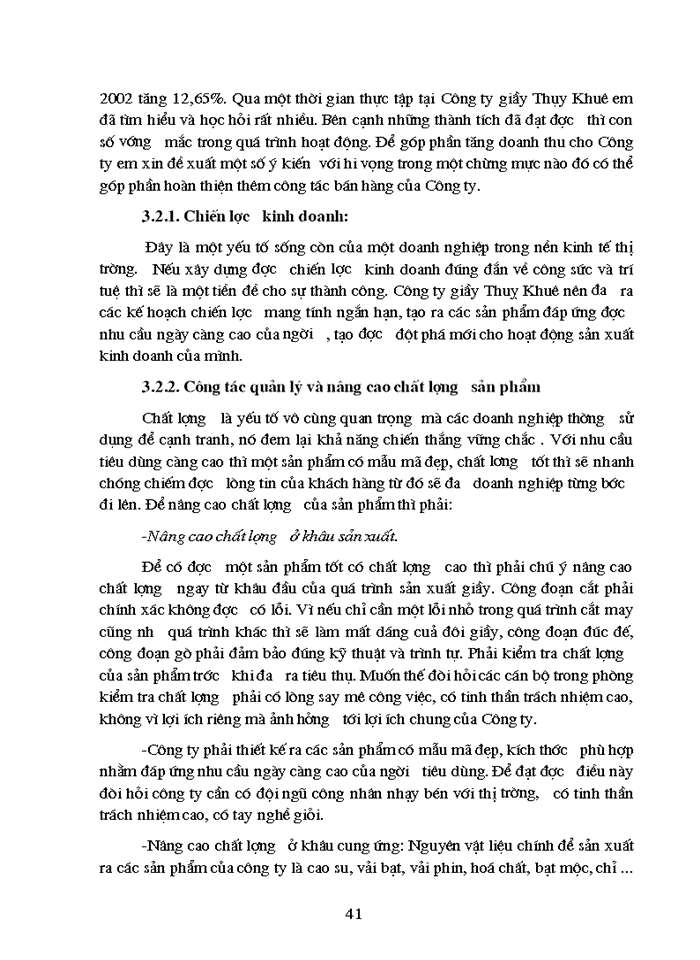 image for page Phân tích tình hình thực hiện doanh thu bán hàng tại Công ty giầy Thuỵ Khuê