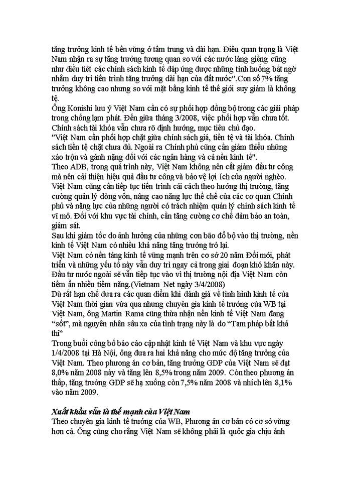 image for page Vấn đề về lạm phát giá cả nguyên nhân thực trạng và Giải pháp của nước ta hiện nay