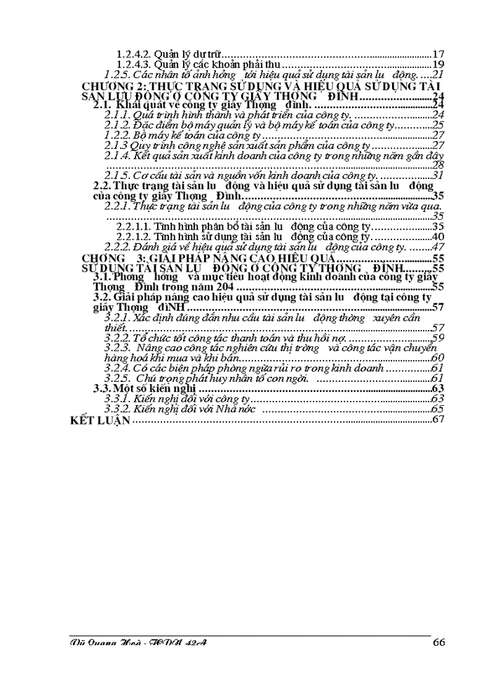 image for page Giải pháp nhằm nâng cao hiệu quả sử dụng tài sản lưu động ở Công ty giầy Thượng Đình