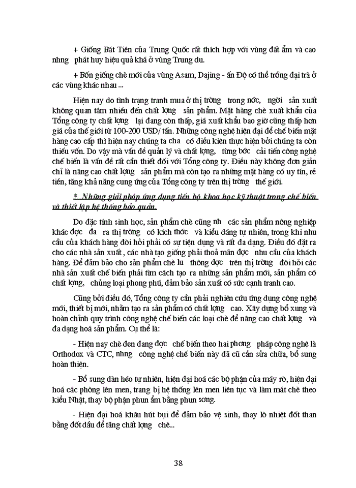 image for page Phân tích chiến lược Xuất khẩu của Tổng Công ty chè Việt Nam