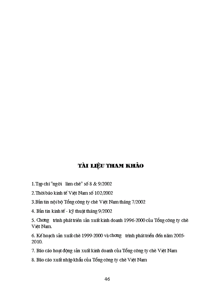 image for page Phân tích chiến lược Xuất khẩu của Tổng Công ty chè Việt Nam