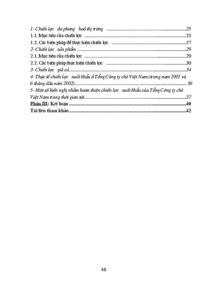 image for page Phân tích chiến lược Xuất khẩu của Tổng Công ty chè Việt Nam