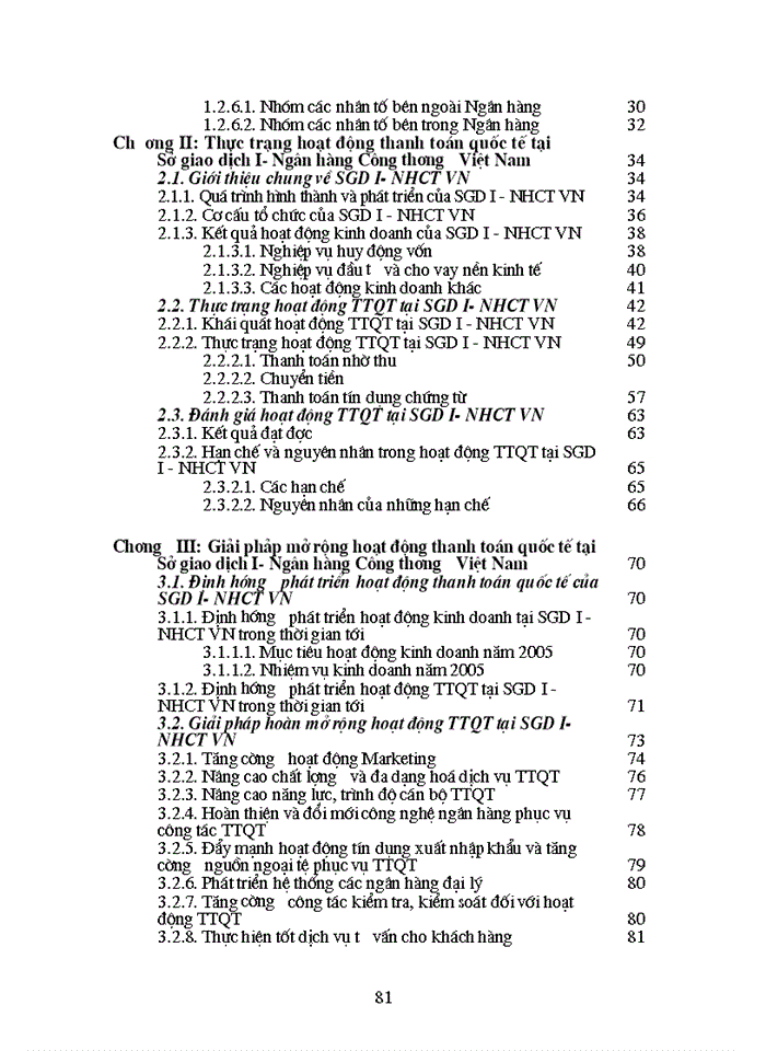 image for page Giải pháp mở rộng hoạt động thanh toán quốc tế tại Sở giao dịch I- Ngân hàng Công thương Việt Nam