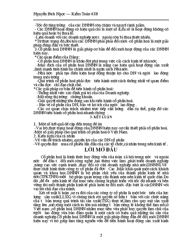 image for page Cổphần hoá Doanh nghiệp Nhà Nước trong quá trình chuyển đổi nền kinh tế ở Việt Nam