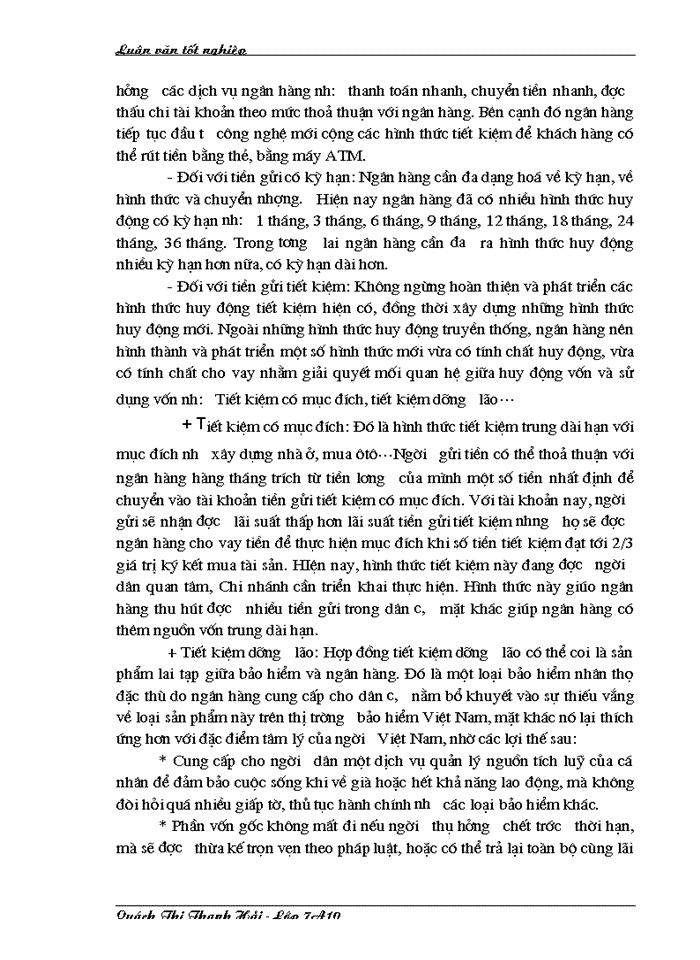 image for page Giải pháp tăng cường công tác huy động vốn tại Chi nhánh Ngân hàng Đầu tư và Phát triển Đông Triều Quảng Ninh
