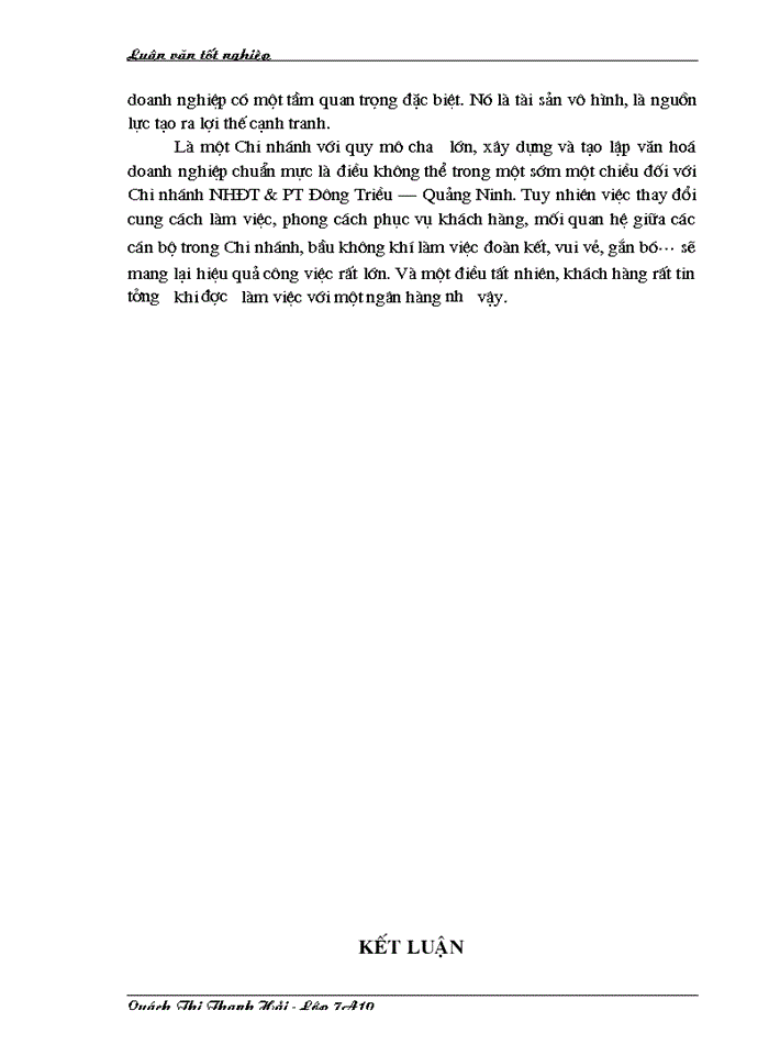 image for page Giải pháp tăng cường công tác huy động vốn tại Chi nhánh Ngân hàng Đầu tư và Phát triển Đông Triều Quảng Ninh