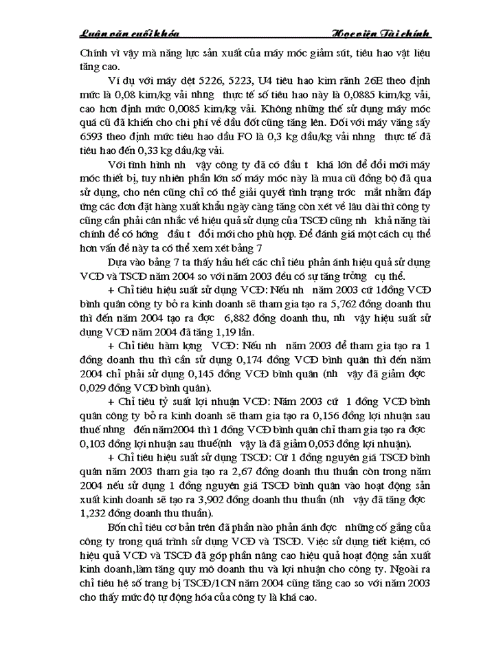 image for page Những Giải pháp chủ yếu huy động vốn đổi mới thiết bị công nghệ tại Công ty Cổ phần dệt 10 10