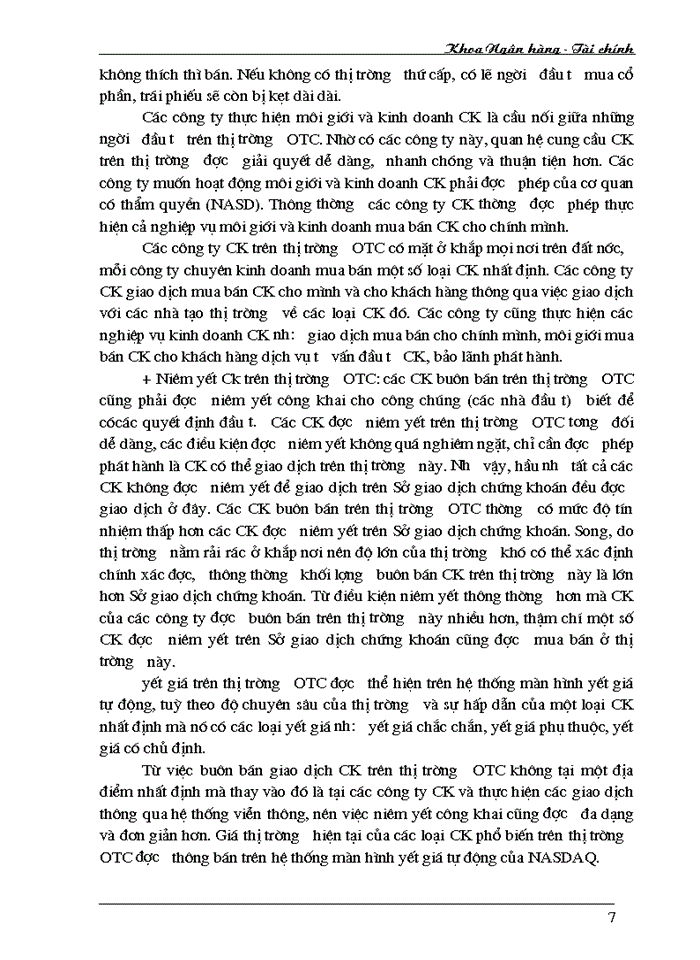 image for page Phát huy vai trò của Ngân hàng Thương mại đối với sự phát triển của thị trường Chứng khoán Việt Nam