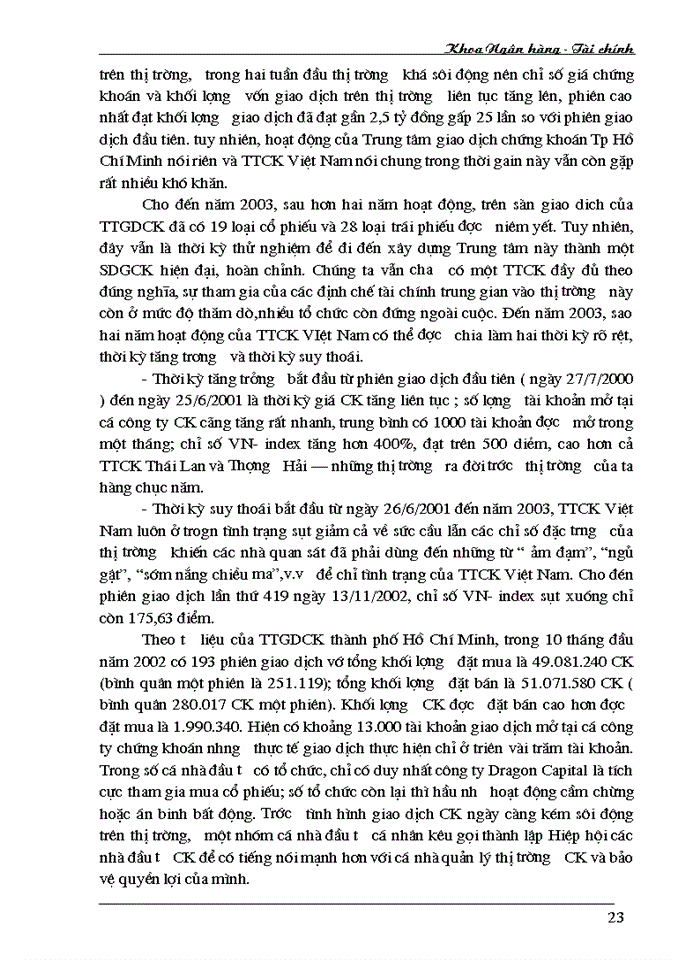 image for page Phát huy vai trò của Ngân hàng Thương mại đối với sự phát triển của thị trường Chứng khoán Việt Nam