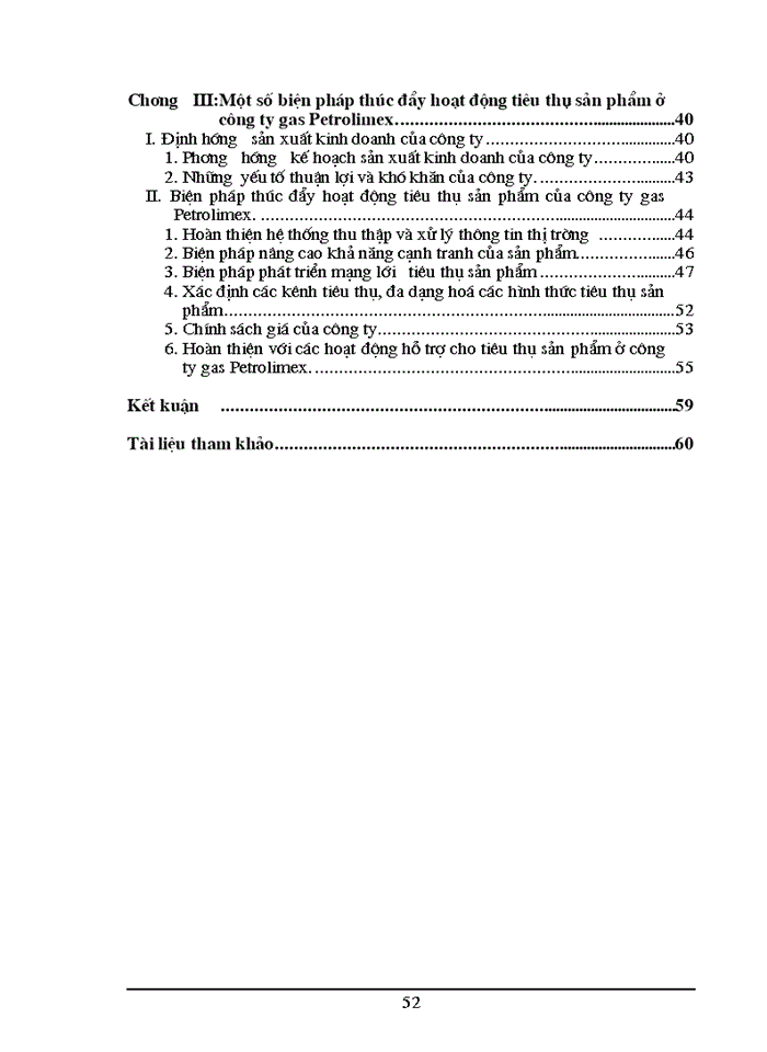 image for page Một số vấn đề về Hoạt động Tiêu thụ Sản phẩm của Công ty Gas Petrolimex