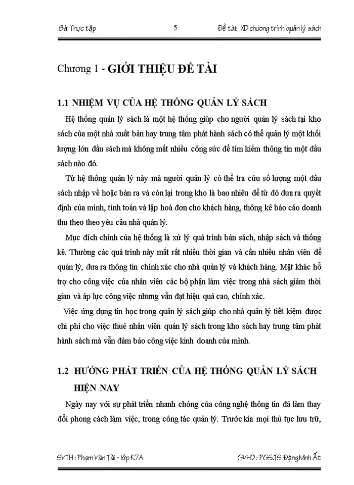 image for page Khảo sát đánh giá hiện trạng hệ thống quản lý sách