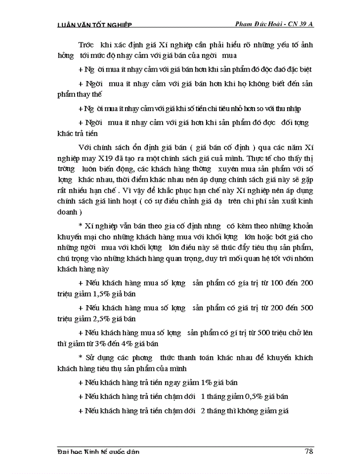 image for page THS Phân tích thực trạng về thị trường Tiêu thụ Sản phẩm ở Xí nghiệp may đo X19 thuộc Công ty 247- bộ quốc phòng